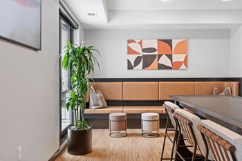 Complimentary coffee bar